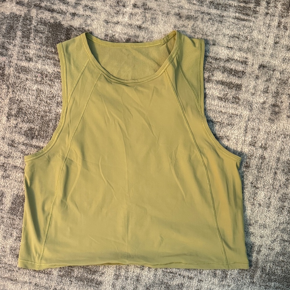 Lulu lemon Olive Green Sleeveless Women's Top